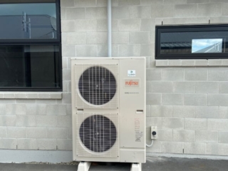 Hiko Heating - Outdoor fan install