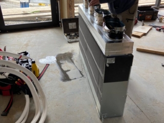 Hiko Heating - Working onsite